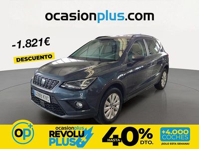 Usado Seat Arona Ecomotive 95 CV (69 kW) 2019 Gris SUV