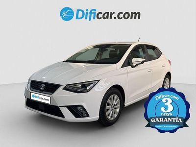 Usado Seat Ibiza Style 110 CV (80 kW) 2022 Blanco Utilitario