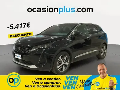 Usado Peugeot 3008 Allure 300 CV (220 kW) 2023 Negro SUV