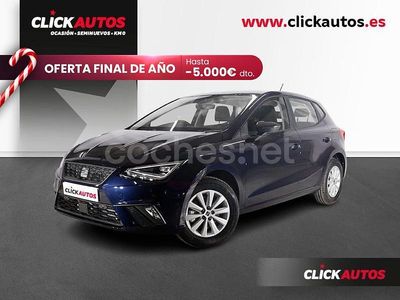 Azul Usado 2022 Seat Ibiza Style Berlina | 14.750 € (Precio justo)
