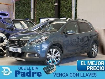 Usado Peugeot 2008 Allure 120 CV (88 kW) 2019 Azul SUV