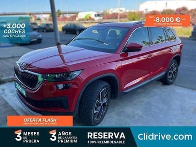 Usado Skoda Kodiaq Selection 150 CV (110 kW) 2024 Rojo SUV