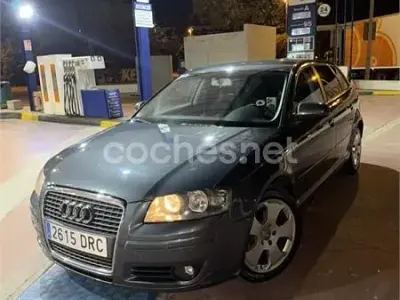 Usado Audi A3 Sportback Ambition 150 CV (110 kW) 2005 Gris / plata Utilitario