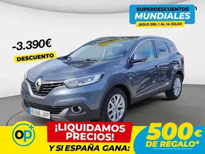 Usado Renault Kadjar Zen 130 CV (95 kW) 2017 Gris SUV