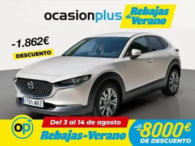 Usado Mazda CX-30 122 CV (89 kW) 2022 Gris SUV