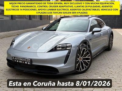 Eléctrico Usado 2022 Porsche Taycan Cross Turismo Familiar | 63.995 € (Precio justo)