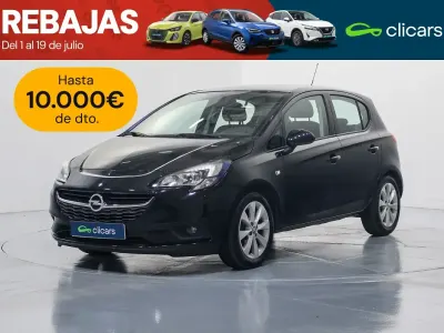 Usado Opel Corsa Selective 90 CV (66 kW) 2018 Negro Utilitario