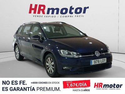 Usado VW Golf VII S 116 CV (85 kW) 2020 Azul Familiar