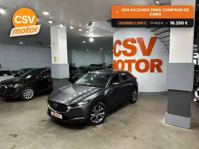 Usado Mazda CX-30 Style 116 CV (85 kW) 2020 Gris SUV