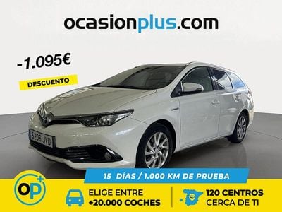 Blanco Usado 2016 Toyota Auris Hybrid Active Familiar | 14.790 € (Precio justo)
