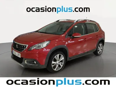 Usado Peugeot 2008 Allure 120 CV (88 kW) 2016 Rojo SUV