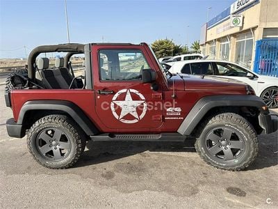 Usado Jeep Wrangler Sport 177 CV (130 kW) 2008 Granate SUV
