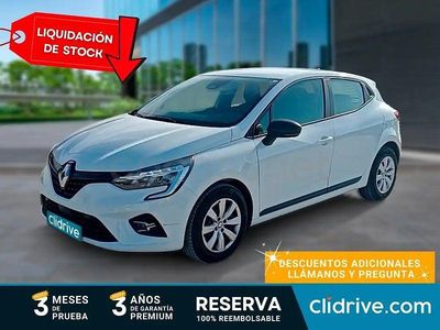 Usado Renault Clio V Life 65 CV (47 kW) 2021 Blanco Berlina