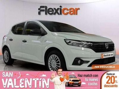 Usado Dacia Sandero Comfort 67 CV (49 kW) 2021 Blanco Utilitario