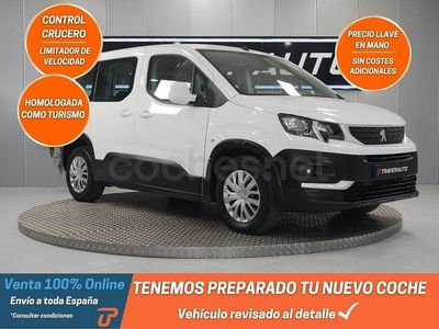 Usado Peugeot Rifter Active 100 CV (73 kW) 2021 Blanco Monovolumen