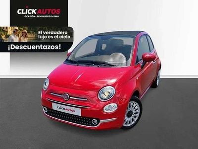 Usado Fiat 500 Dolcevita 71 CV (52 kW) 2024 Rojo Descapotable
