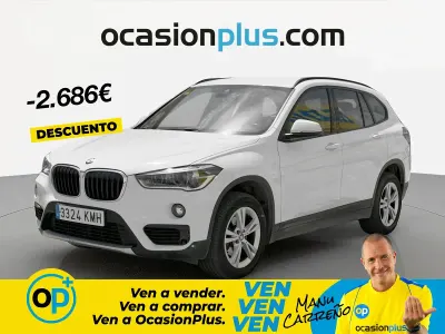 Usado BMW X1 150 CV (110 kW) 2018 Blanco SUV