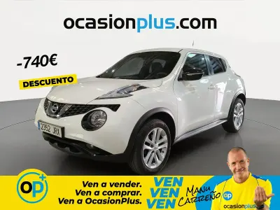 Usado Nissan Juke Acenta 110 CV (80 kW) 2016 Blanco SUV