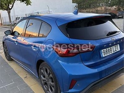 Usado Ford Focus ST-Line 125 CV (91 kW) 2022 Azul Berlina