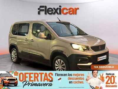 Usado Peugeot Rifter Active 100 CV (73 kW) 2021 Beige Monovolumen
