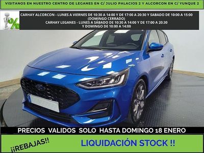 Azul Usado 2023 Ford Focus ST-Line Berlina | 16.790 € (Buen precio)