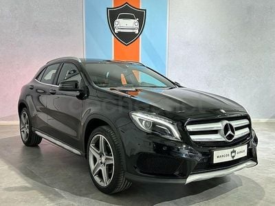 Usado Mercedes GLA200 AMG line 156 CV (114 kW) 2015 Negro SUV