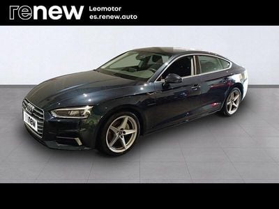 Usado Audi A5 Sportback 190 CV (139 kW) 2018 Azul Utilitario