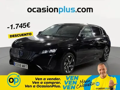 Usado Peugeot 308 Allure 130 CV (95 kW) 2024 Negro Berlina
