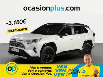 Usado Toyota RAV4 Edition 218 CV (160 kW) 2021 Blanco SUV