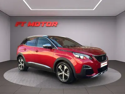 Usado Peugeot 3008 GT 180 CV (132 kW) 2018 Granate SUV