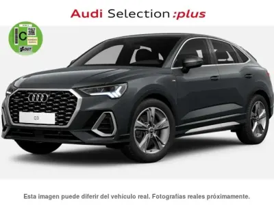 Usado Audi Q3 Sportback S-Line 190 CV (139 kW) 2022 Gris SUV