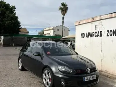 Usado VW Golf VII GTI 210 CV (154 kW) 2012 Negro Berlina