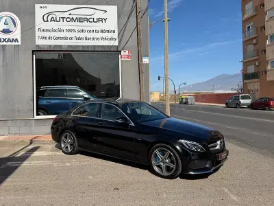 Usado Mercedes C350e 279 CV (205 kW) 2018 Negro Berlina