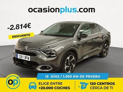 Gris / plata Usado 2023 Citroën C4 X PureTech SUV | 17.650 € (Precio justo)