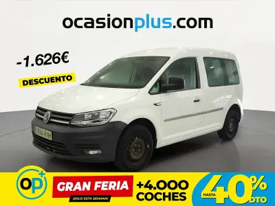 Usado VW Caddy 84 CV (61 kW) 2018 Blanco Monovolumen
