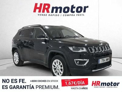 Usado Jeep Compass Limited 150 CV (110 kW) 2021 Negro SUV