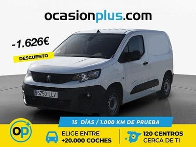 Usado Peugeot Partner Premium 98 CV (72 kW) 2020 Blanco Monovolumen