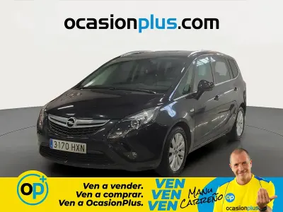 Usado Opel Zafira Eco 131 CV (96 kW) 2014 Negro Monovolumen
