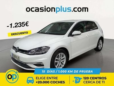 Usado VW Golf VII Advance 125 CV (91 kW) 2018 Blanco