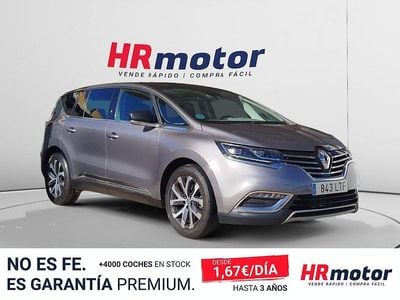 Usado Renault Espace Zen 160 CV (117 kW) 2017 Gris Monovolumen