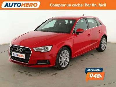 Usado Audi A3 Design 116 CV (85 kW) 2017 Rojo Berlina