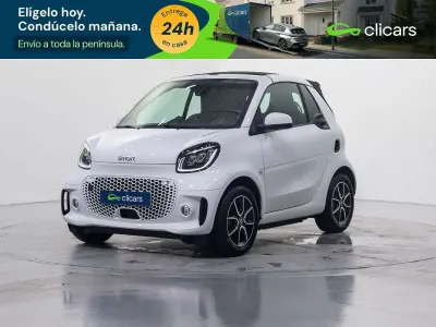 Usado Smart ForTwo Electric Drive Passion 60 kW (82 CV) 2023 Blanco Descapotable