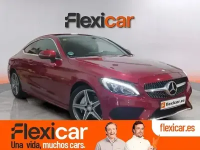 Usado Mercedes C220 170 CV (125 kW) 2016 Rojo Coupe