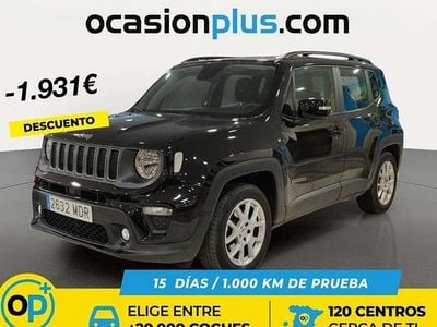 Usado Jeep Renegade Limited 129 CV (94 kW) 2023 Negro SUV