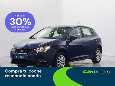 Usado Seat Ibiza Style 90 CV (66 kW) 2017 Azul Utilitario