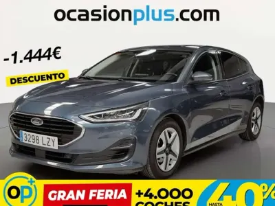 Usado Ford Focus Trend+ 120 CV (88 kW) 2022 Azul Utilitario