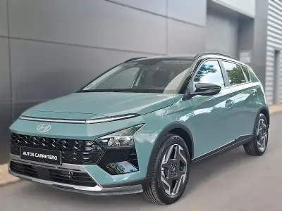 Usado Hyundai Bayon 101 CV (74 kW) 2024 Verde SUV