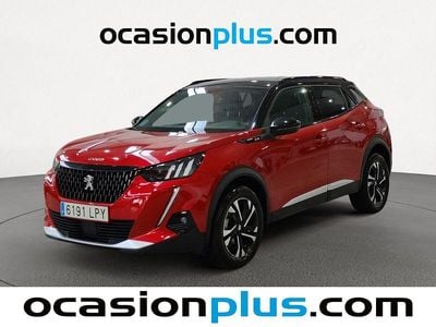 Rojo Usado 2021 Peugeot 2008 GT SUV | 13.773 € (Precio justo)