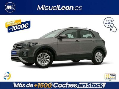 Gris Usado 2021 VW T-Cross Advance SUV | 16.985 € (Precio justo)