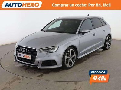 Gris Usado 2019 Audi A3 Sportback S-Line Utilitario | 20.099 € (Precio justo)